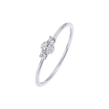 Dainty Marquise Alternating Stacking Ring