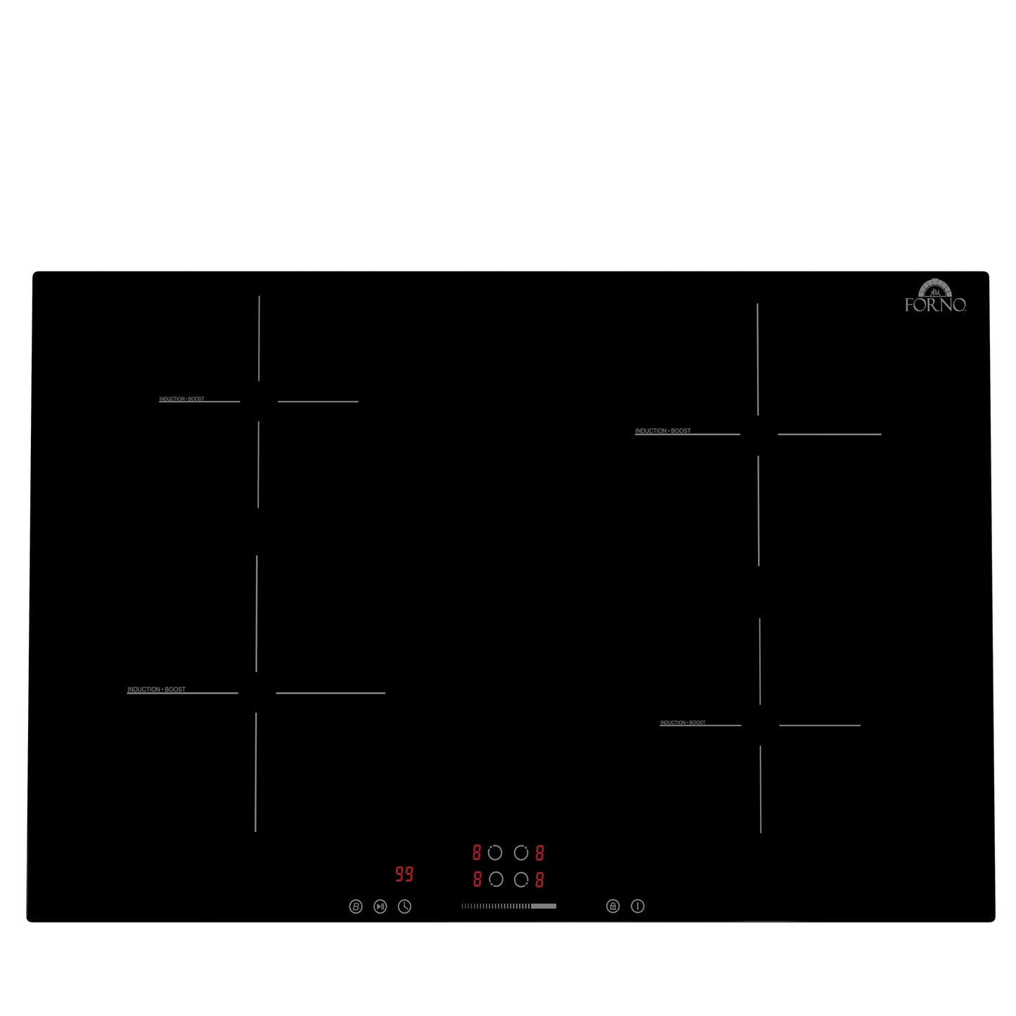 FORNO Parco 30" Touch Control Induction Cooktop with 4 Elements, FCTIN0583-30 - product image 4