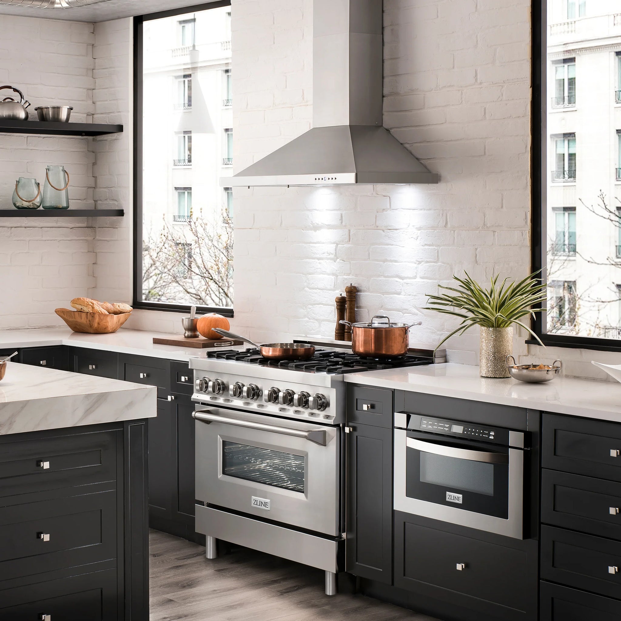 ZLINE 36 in. Convertible Vent Wall Mount Range Hood in Stainless Steel, KB-36 - product image 6