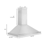 ZLINE 30 in. Convertible Vent Wall Mount Range Hood in Stainless Steel, KB-30 - product image 6