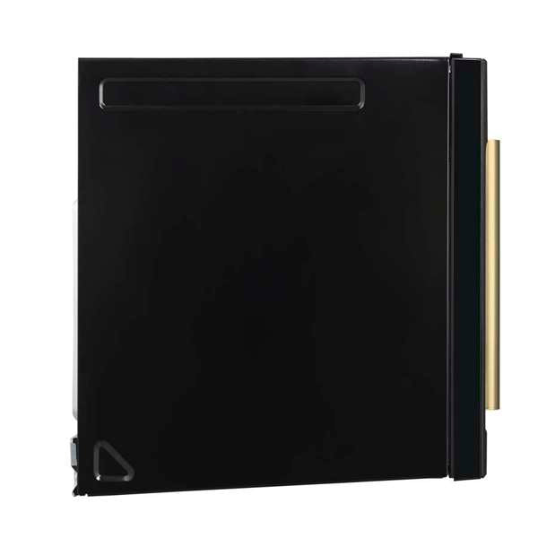 FORNO Fornace 30" 1.5 cu. ft. 300 CFM Over The Range Microwave in Black with Antique Brass Accents, FOTR3038-30BLK - product image 8