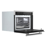 FORNO Oliena 24" 1.6 cu.ft Built-In Microwave Oven in Stainless Steel, FMWDR3093-24 - product image 6