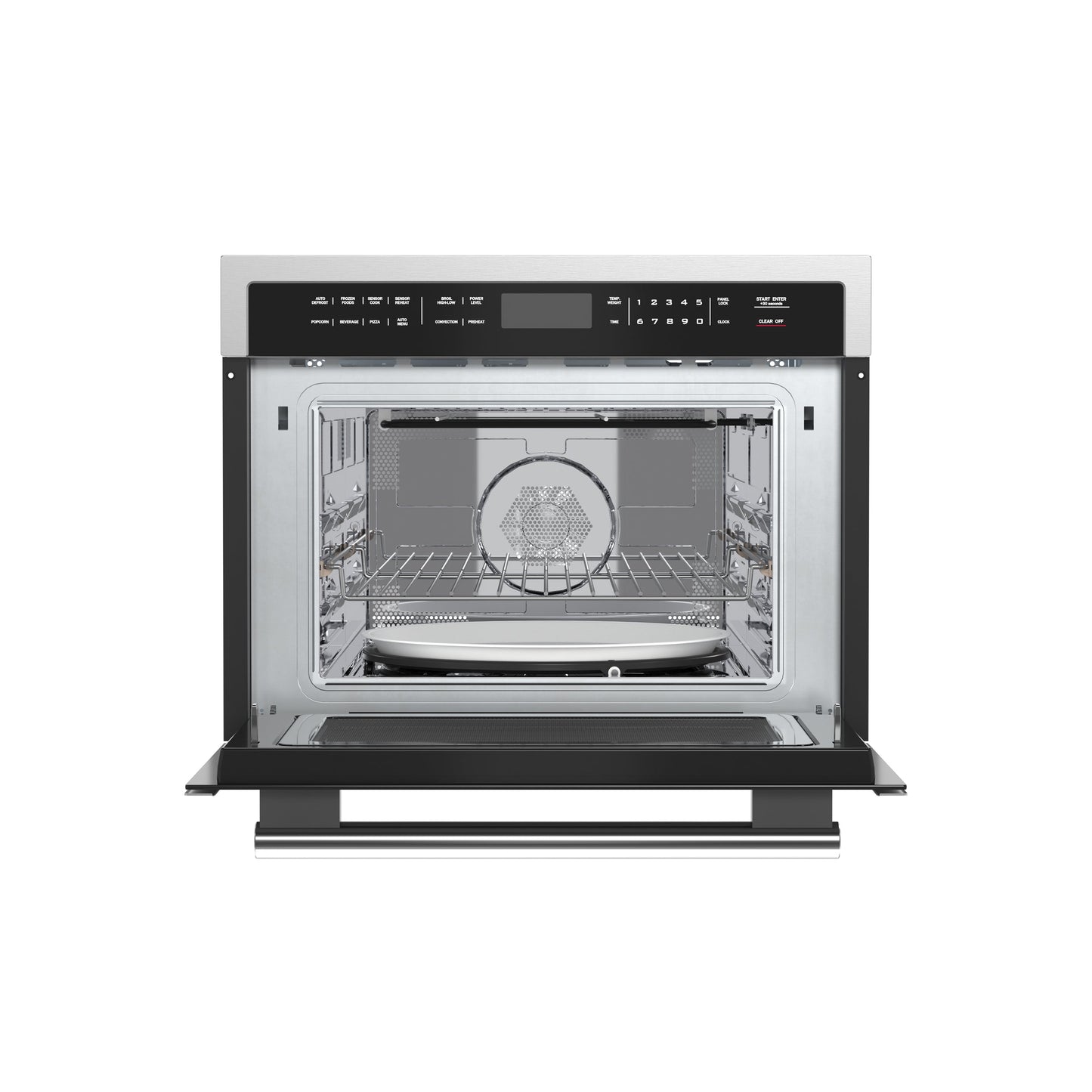 FORNO Oliena 24" 1.6 cu.ft Built-In Microwave Oven in Stainless Steel, FMWDR3093-24 - product image 4