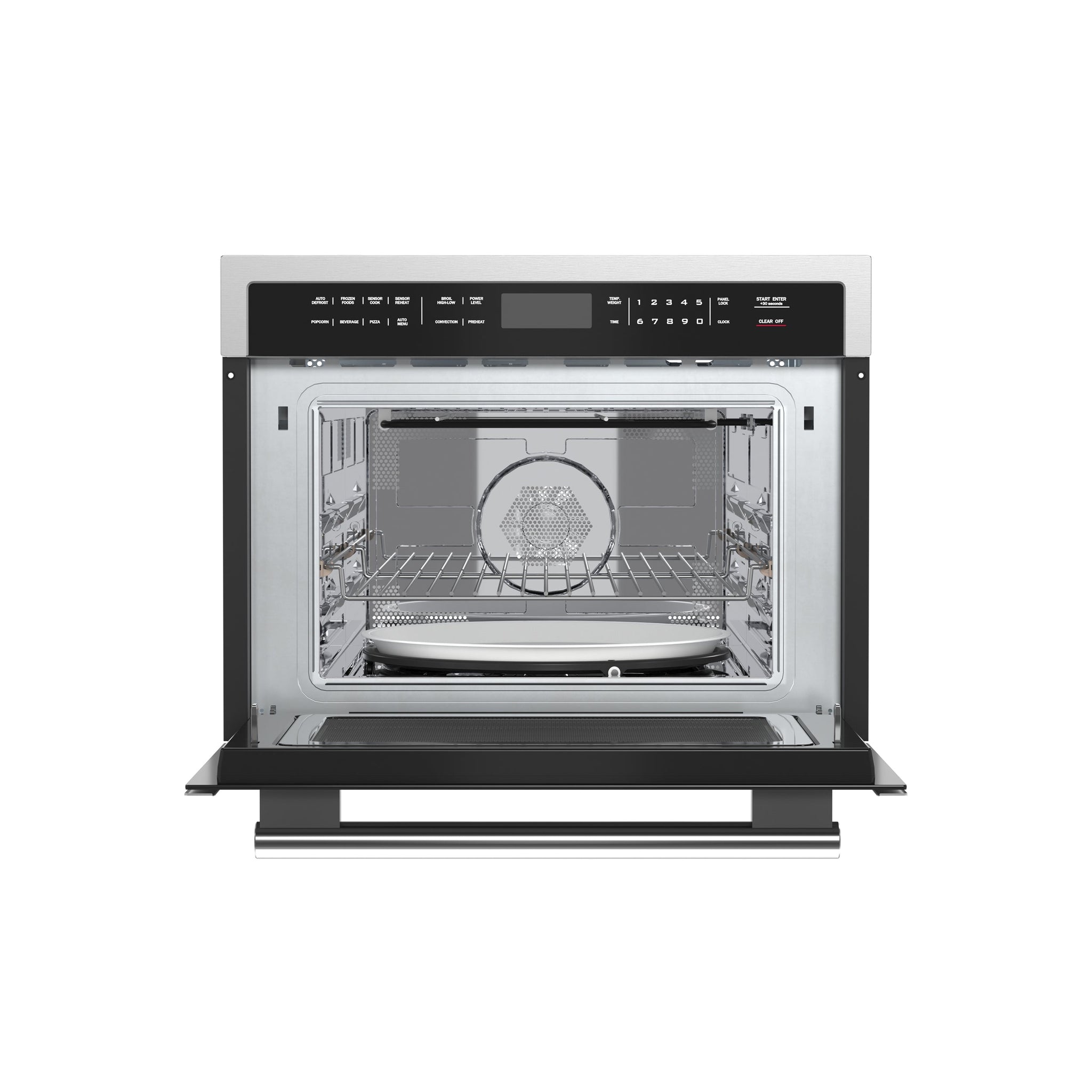 FORNO Oliena 24" 1.6 cu.ft Built-In Microwave Oven in Stainless Steel, FMWDR3093-24 - product image 4