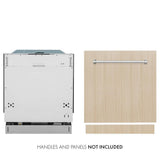 ZLINE Classic 24-Inch Top Control Built-In Dishwasher, Panel Ready, 52 dBA, DW7713-24 - product image 1