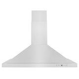 ZLINE 36 in. Convertible Vent Wall Mount Range Hood in Stainless Steel, KB-36 - front view